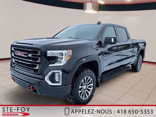 GMC SIERRA 1500 AT4 BOITE 6.6 ESSENCE 6.2L S5453 2022 Noir GMC SIERRA 1500 AT4 BOITE 6.6 ESSENCE 6.2L S5453 2022 Noir