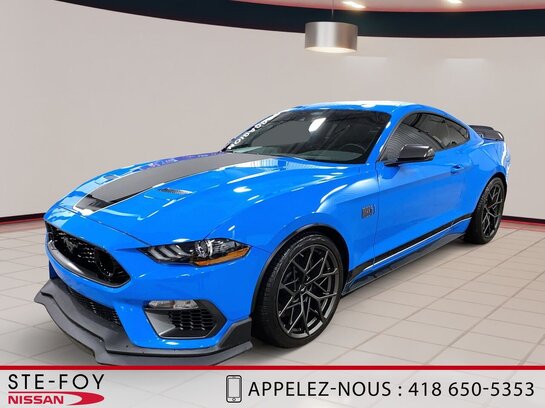 Ford Mustang Mach 1 S5536 2022 Bleu Ford Mustang Mach 1 S5536 2022 Bleu